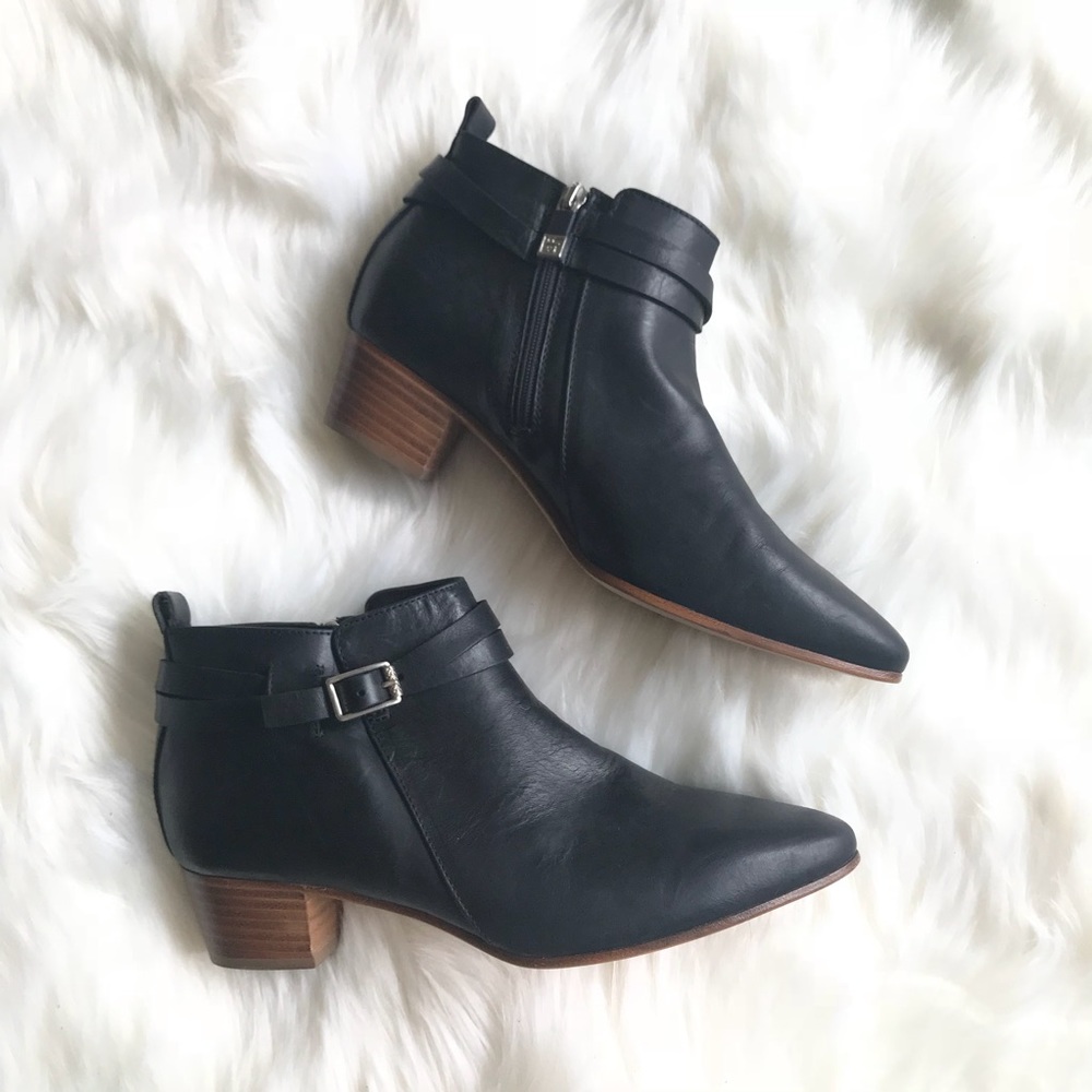 NWOB Alberto Fermani Leather Vana Ankle Boots 8.5